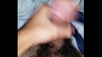 Preview 2 of Sneaker Sole Rub Cock Cum - Jerking off at home