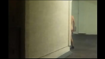 Preview 2 of Dog Sexi With Wamen - Dare Strip in carport and walk across a parking lot naked