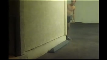 Preview 1 of Dog Sexi With Wamen - Dare Strip in carport and walk across a parking lot naked