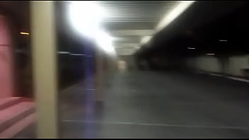 Preview 4 of Dog Sexi With Wamen - Dare Strip in carport and walk across a parking lot naked