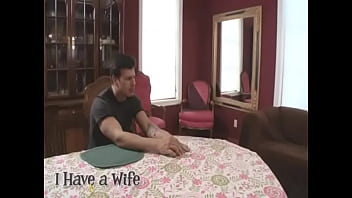 Preview 1 of 21 Naturalis - Rocking Wife&#039_s Brunette Employee On The Couch Until Cumming