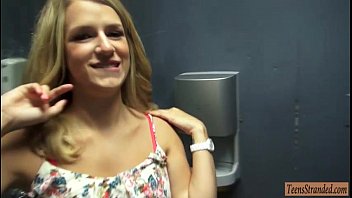 Preview 2 of Udio Anime - Beautiful teen babe Dixie Belle gets screwed in gas station