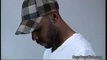 Preview 1 of Brianna Rosse Big Ass - BlacksOnBoys - Bareback Gay Sex With Black Muscular Dude 17