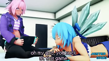 Preview 2 of Sanilion Sex Vidios Hd - Astolfo y Cirno se conocen y follan