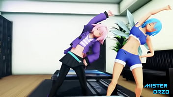 Preview 3 of Sanilion Sex Vidios Hd - Astolfo y Cirno se conocen y follan