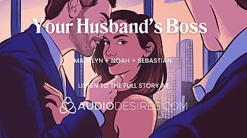 Preview 3 of Canadian Hidden Cam - Fucking my husband&#039_s boss in front of him [cuckold] [erotic audio porn]