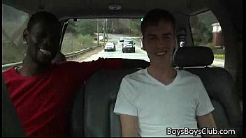 Preview 4 of Throat Show - Gay Interracial Hardcore Sex Video from BlacksOnBoys 13