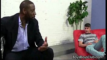 Preview 2 of Sun Forces Mother - Gay Interracial Hardcore Sex Video from BlacksOnBoys 28
