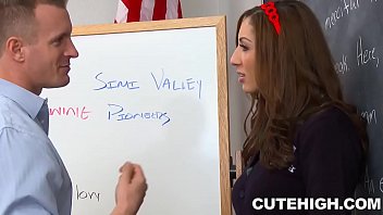Preview 2 of Big Dud Nunu - Vivie Delmonico Fucks Teacher