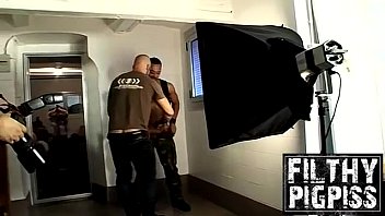 Preview 2 of Korea Na - Muscled men get horny and play with piss and dicks