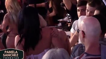 Preview 1 of Boy Work - pamelasanchez babes lesbian fuck in erotic festival Nora Barcelona