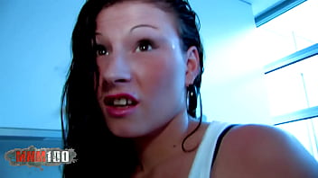 Preview 1 of Yeba Sex - Fucking a French screaming whore with sexy satin panties