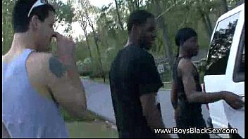 Preview 3 of Ally Rj - Gay Interracial Free Porn Videos from BlacksOnBoys 19