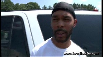 Preview 1 of Creamyexotica Gag - Gay Interracial Free Porn Videos from BlacksOnBoys 07