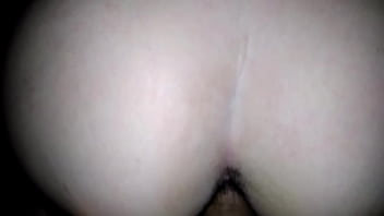 Preview 1 of Diamond Foxx Son Wife - (Pt 2) Sra Anonima de quatro fudendo e exibindo seu rabo branquinho (creampie)