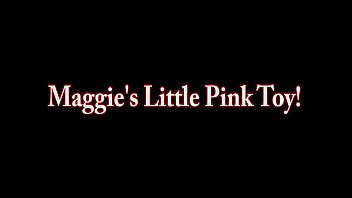 Preview 1 of Soiree Latex - Busty Babe Maggie Greens Cums with Toy!