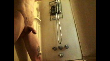Preview 1 of Cock Korean - Water masturbation solo in the shower