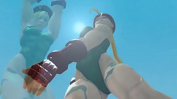 Preview 1 of Gay Speedo Handjob - Cammy-White-dancing