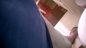 Preview 1 of Daddy Im Not Mommy - Old mans small limp cock pees in toilet but cannot jackoff