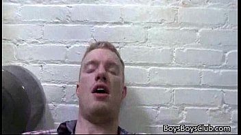 Preview 3 of Vidio Off Line - Blacks On Boys Gay Interracial Nasty Fuck Video 35