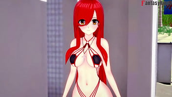 Preview 1 of 14 Scene - Parasoul Bikini ahegao fucking on the beach | Free POV | SkullGirls | Full &amp_ Full POV on Sheer &amp_ PTRN: Fantasyking3