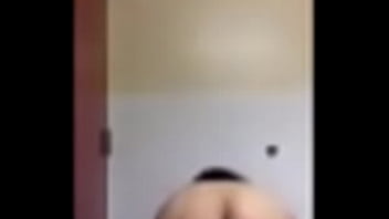 Preview 3 of Jordi Sex Qith Mom - Fat ass twerking in the bathroom