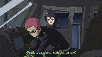 Preview 3 of Ebony Teen Solo Squirt - Owari No Seraph 08