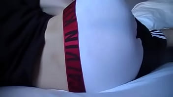 Preview 3 of Jardin Beurette - sagging calvin klein red boxers