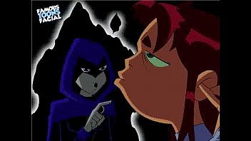 Preview 2 of No Control Creampie - Starfire x Raven Lesbian Sex