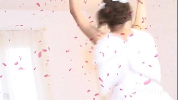 Preview 1 of Busty Emma Frost - cute asian teen angel landed on 40 yr old virgin