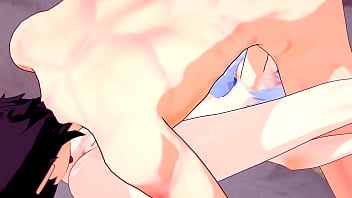 Preview 3 of Redhead Nessa - Hololive Hentai - Gawr Gura fucking a top fan