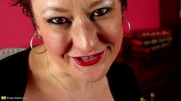 Preview 2 of Iona Grace Swallow - Short haired mature toying herself