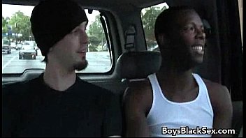Preview 1 of Annasilk - Blacks On Boys - Interracial Hardcore Bareback Gay Fucking Video 01