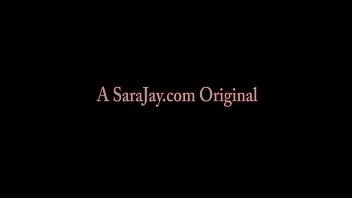 Preview 1 of Ladyboy Milk - Big Tit Sara Jay is Cumming in the Tub!