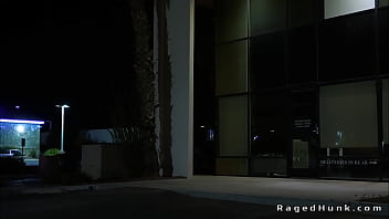 Preview 1 of Lady Xxx With Monkey - Muscle colleagues anal fuck on a desk after a tough day at work