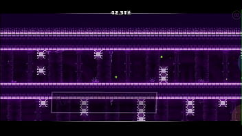 Preview 2 of Dollmorena Busty Webcam Girl - Spider Dance 100% - Geometry Dash