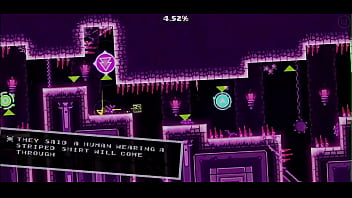 Preview 1 of Dollmorena Busty Webcam Girl - Spider Dance 100% - Geometry Dash