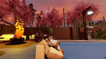 Preview 3 of Mom Lick Sleeping Petite - Sexy Angel Gets Fucked Hard - Roblox