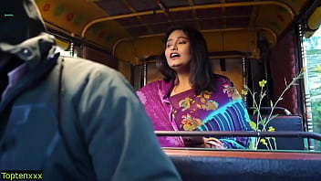 Preview 1 of Amputee Ldy - Auto driver fucks beautiful passenger Bhabhi! With Clear Audio
