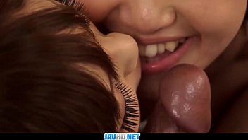 Preview 3 of Sexy Romantic Vidio - Subtitles - Anri Hoshizaki in beautiful japanese threesome action