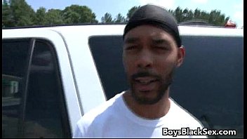 Preview 1 of Anoreks - Blacks On Boys -Interracial Gay Hardcore Baeback Fuck Video 07