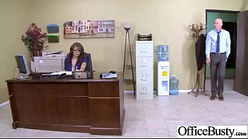 Preview 1 of Sex 10 Sall - (cassidy banks) Big Tits Girl In Office Have A Hard Treat Sex movie-11