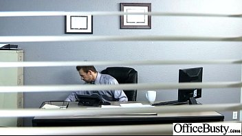 Preview 3 of New Teen Hard - (diamond) Big Tits Girl In Office Have A Hard Treat Sex movie-16