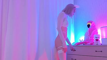 Preview 4 of Ft 69net - Sweet Eaton Being Playful On Cam Showing Her Cock