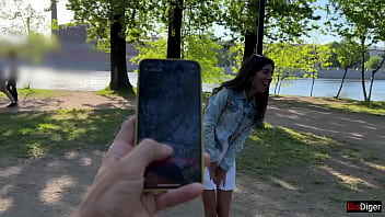 Preview 2 of Xxxx Hindi Video New 2018 - Girlfriend gets orgasms in a public park and I control it with a toy from Flirtwithsb