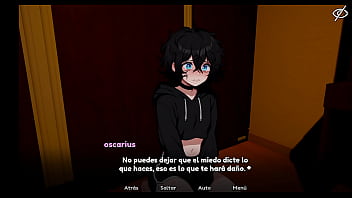 Preview 1 of Amarican Sister Brother - MY FEMBOY ROOMATE FINAL ESCAPE PART 2