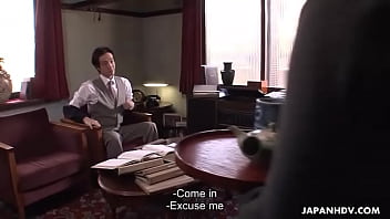 Preview 2 of Smallfree Com Movies - Lady Nana fucking her boss &#039_till he creams