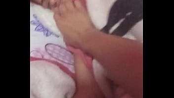 Preview 2 of Japanese Squirt Pussy Lessbian - my young bull noticed that cuckold letf home early and wakes me up to fuck me