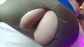 Preview 1 of Muslim Girls Sex Wap - Esposa Puta Anal Infiel Cumple Fetiche Del Mejor amigo De Su Marido Folla Por El Culo En Leggins Sin Condon Y Por Dinero 3