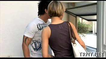 Preview 2 of Un Teach Babe - Classy tranny receives it ever deeper